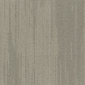 24 in. x 24 in. Textured Loop Carpet - Elite -Color Dove