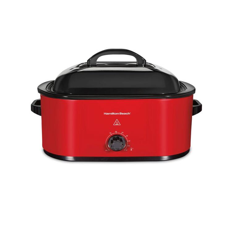Hamilton Beach 22 Qt. Red Roaster Oven Home Depot Inventory Checker