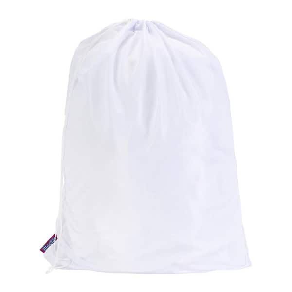 laundry bag white