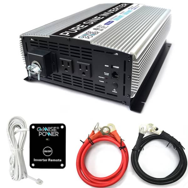 1000W MAX 800W Modified Power Inverter 12V 240V Camping Household w/ LCD dT 
