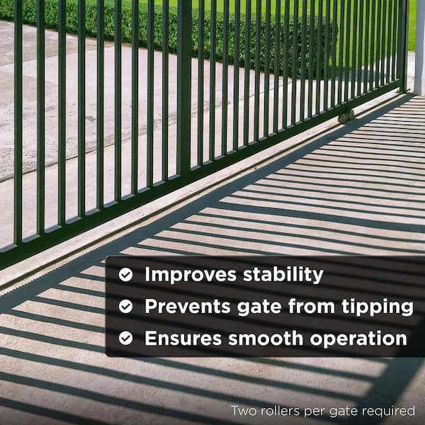 6 in. Side Roller with Metal Bracket for Sliding Rolling Gate
