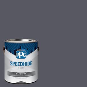 1 gal. PPG1013-6 Gray Flannel Flat Exterior Paint