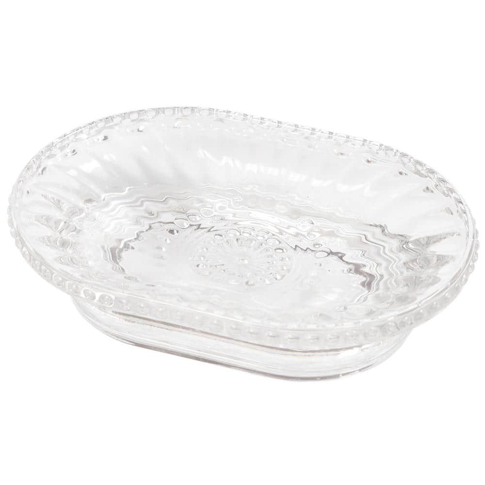  Round Glass soap Dish Replacement,Essentials Soap Dish