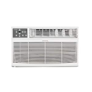 10,000 BTU 230/208-Volt Through-the-Wall Air Conditioner Cools 450 Sq. Ft. with Heater and Remote in White