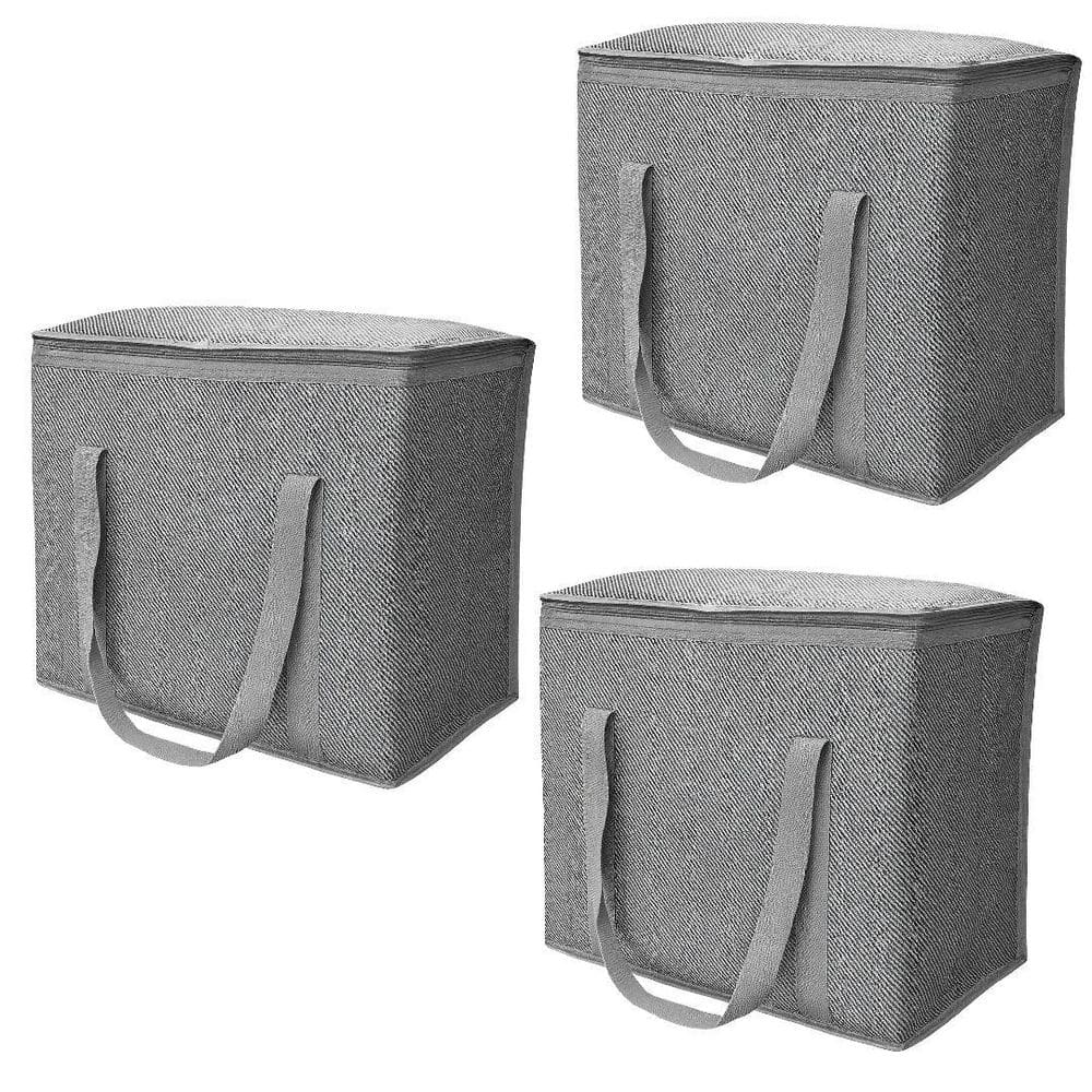 32 Qt. Gray Insulated Hot Cold Tote Bag, 3-Pack price history on PriceWatchPro