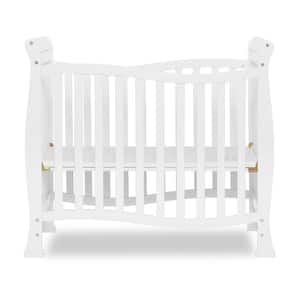 Piper 4-in-1 White Convertible Mini Crib