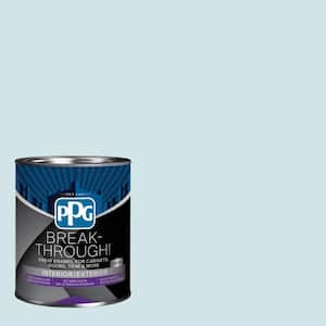 1 qt. PPG1150-1 Aqua Sparkle Satin Door, Trim & Cabinet Paint