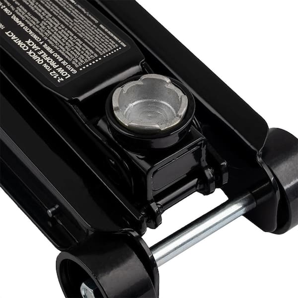 Husky 2-1/2-Ton Low Profile Trolley Floor Jack with Quick Contact