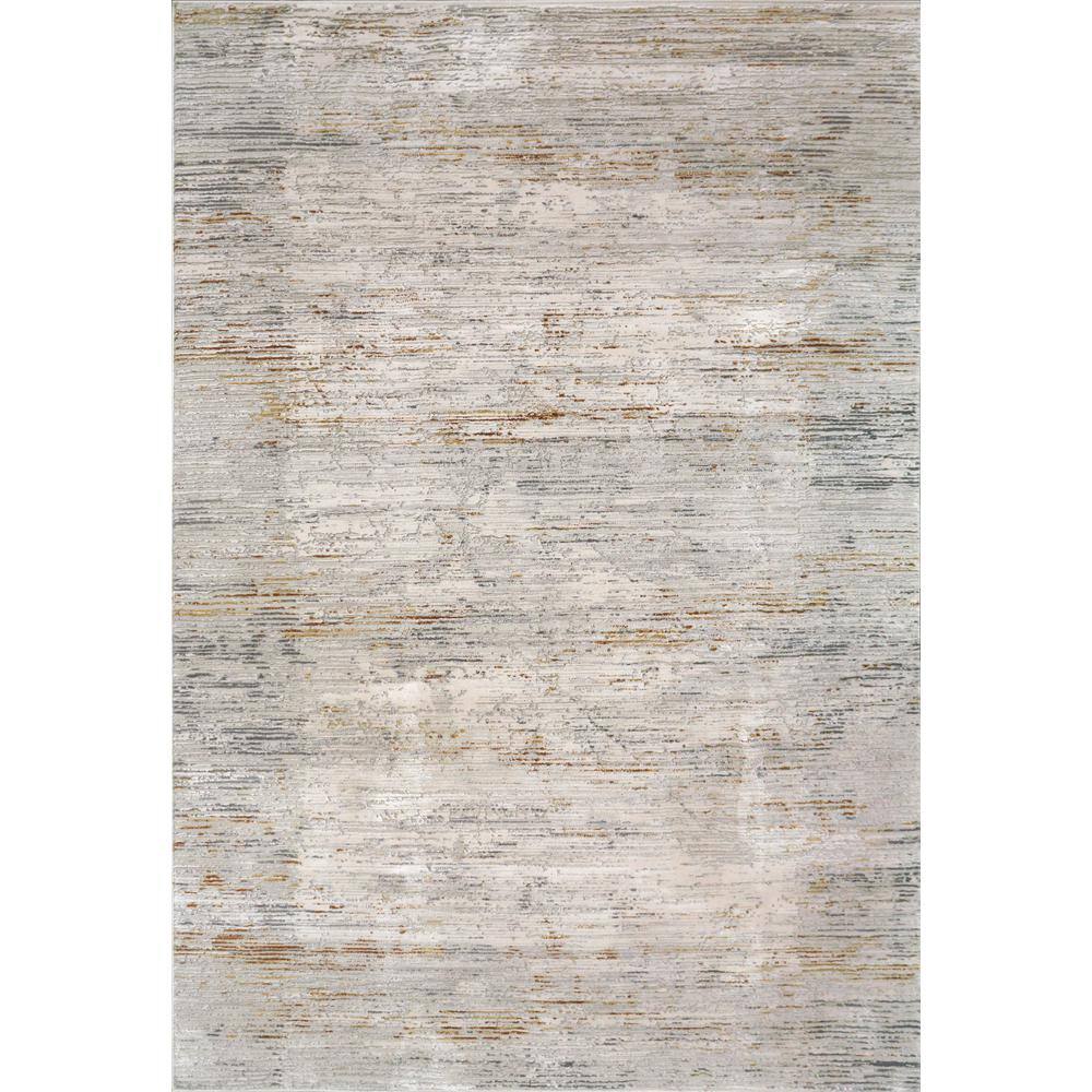 Dynamic Rugs Renaissance 2 ft. 2 in. X 7 ft. 7 in. Ivory/Multi Abstract ...