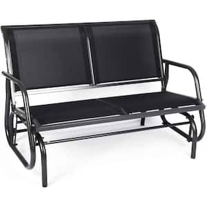 2-Persons Seating Metal Outdoor Glider
