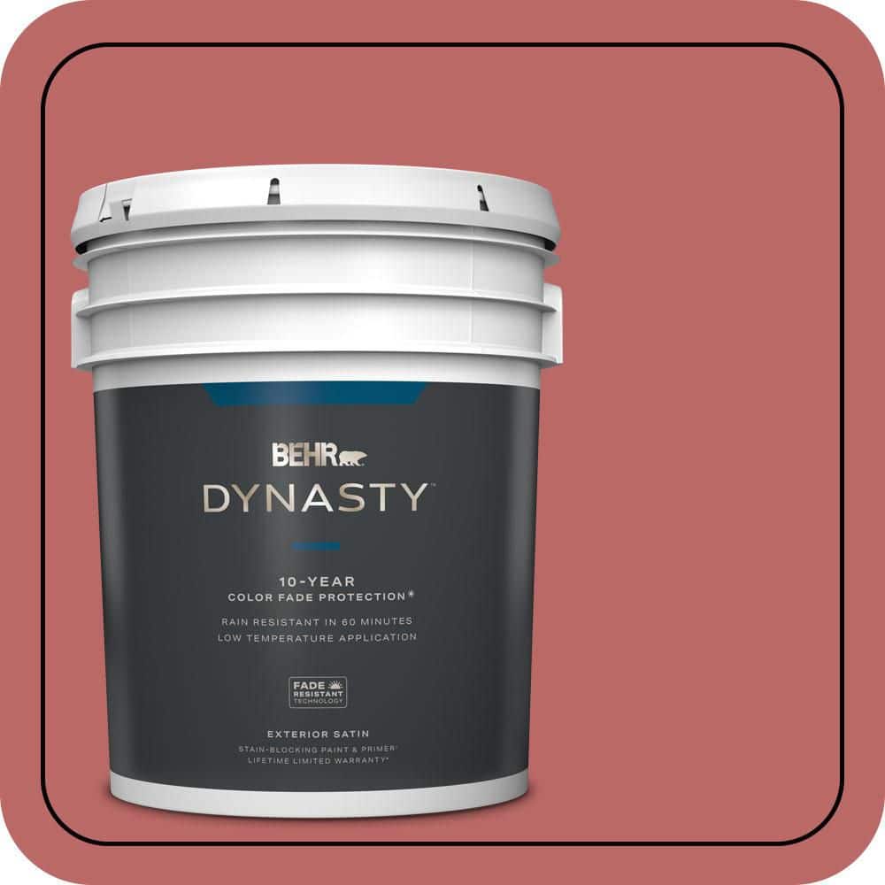 5 gal. #MQ1-11 Drama Queen Satin Enamel Exterior Stain-Blocking Paint & Primer price history on PriceWatchPro