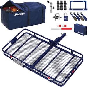 Mockins 60 in. x 24 in.x 6 in. Folding Tow Hitch Mount Cargo