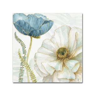 24 in. x 24 in. "My Greenhouse Flowers III" by Lisa Audit Printed Canvas Wall Art