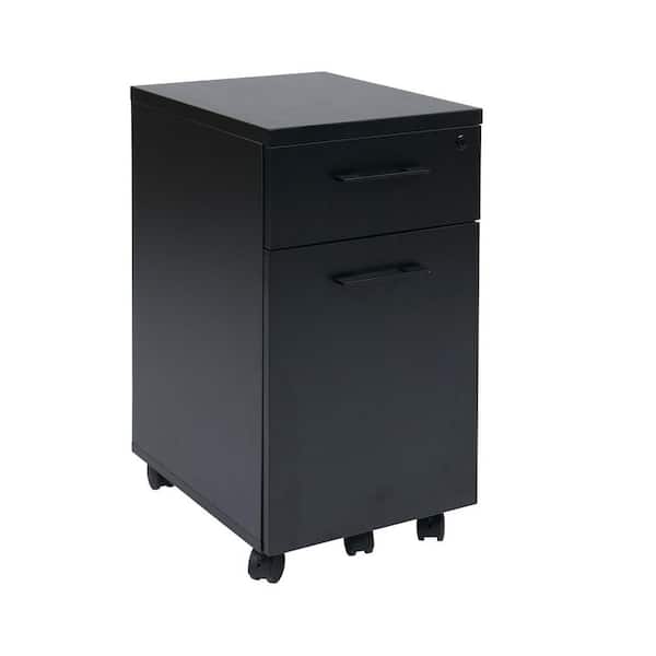 Office Star Products Black File Cabinet