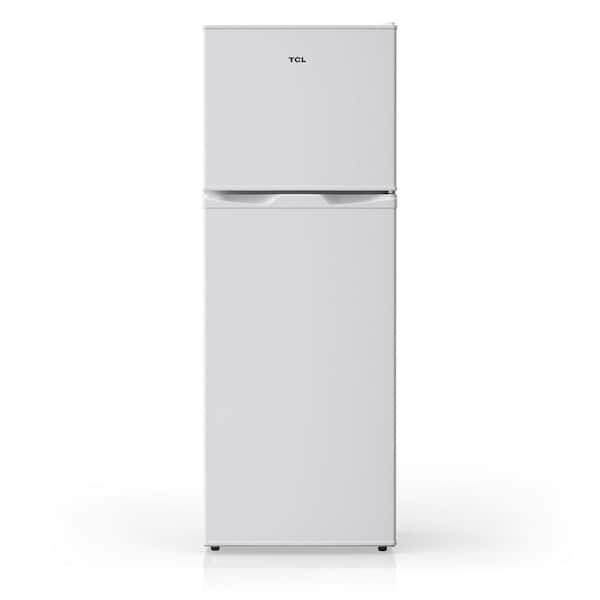 4.7 cu. ft. 2-Door Mini Refrigerator in White with Top Freezer