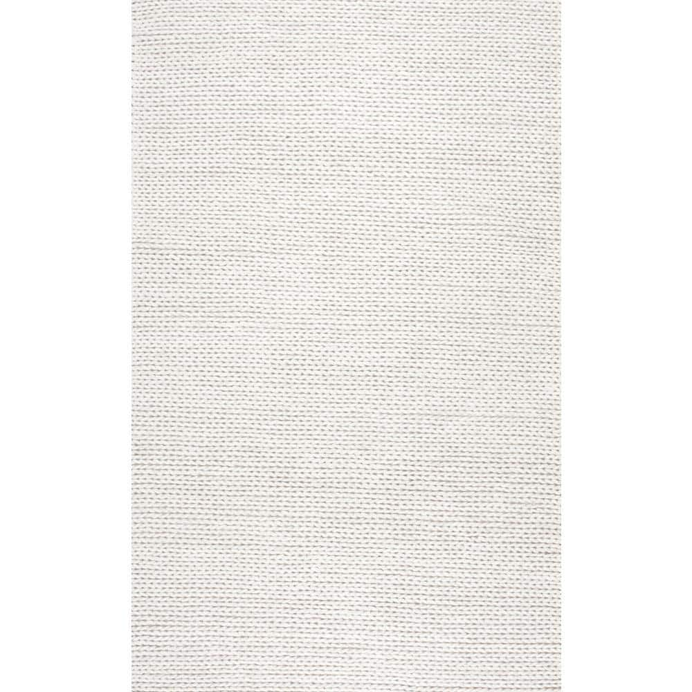 Reviews for nuLOOM Chunky Woolen Cable Off-White 10 ft. x 13 ft. Area Rug