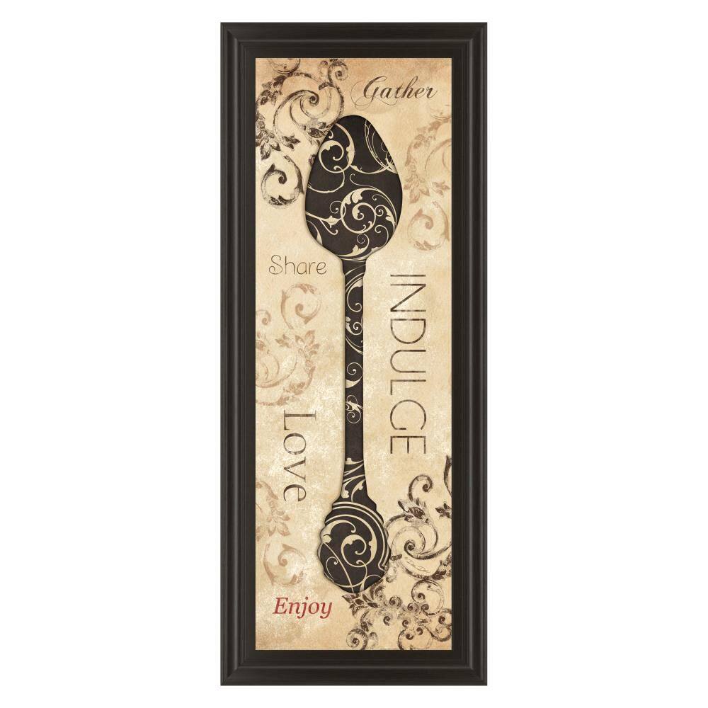 "18 in. x 42 in. ""Indulge"" by Dee Dee Framed Printed Wall Art" price history on PriceWatchPro