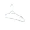 NEATFREAK White Plastic Hangers - Pack of 24 0350108X24W