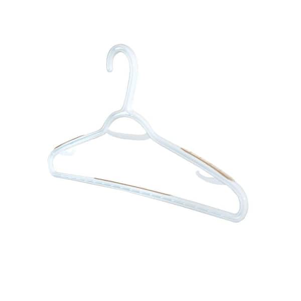 neatfreak White Plastic Hangers 10-Pack 0222510X10C010-C5B9ACC010 - The  Home Depot