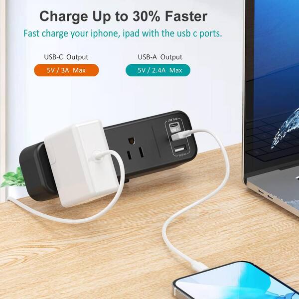 Sturdy Table Clamp - Desk Mount For Power Strip - View #4