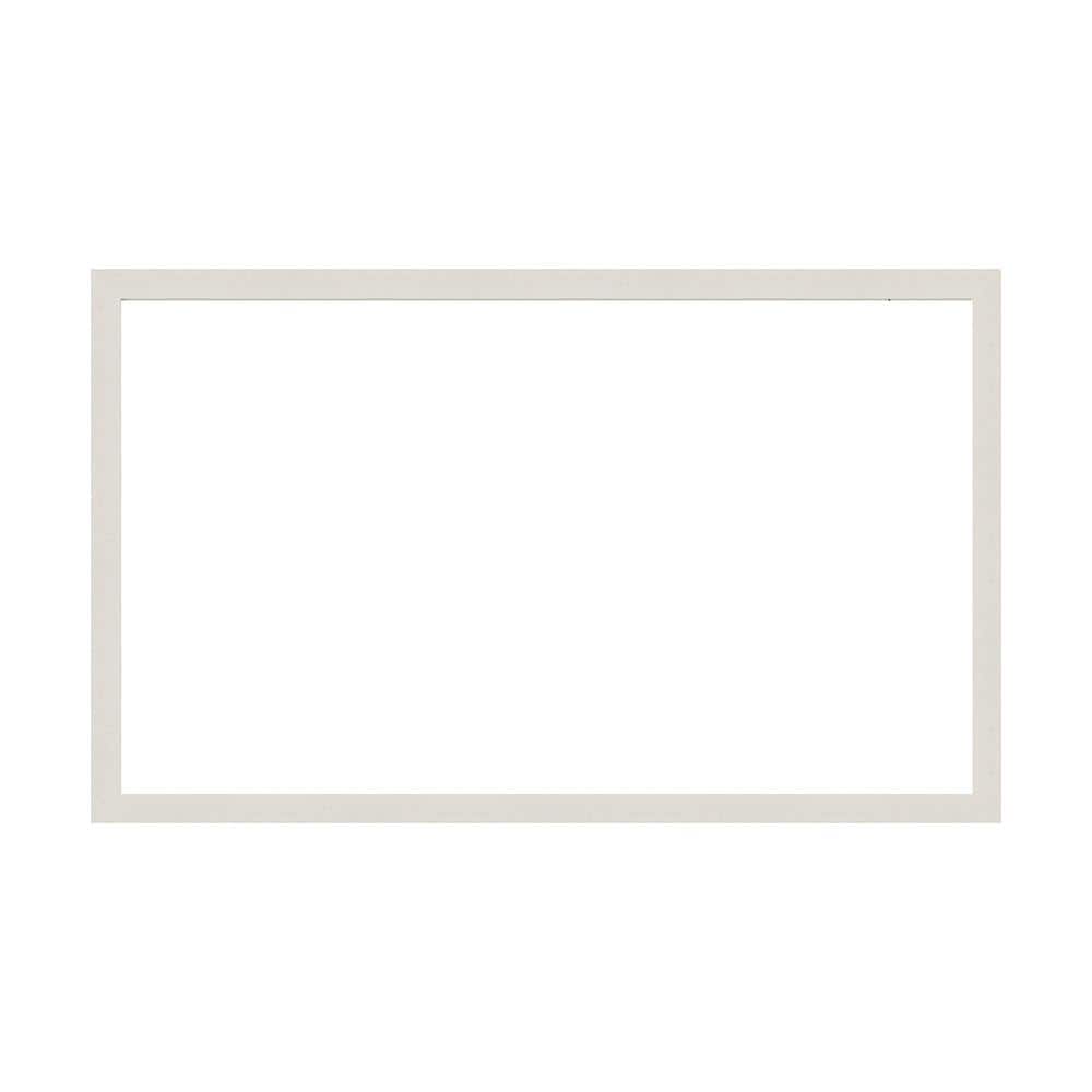 Mirror Makeover Rustic Plank White Narrow 61.25 in. W x 37.25 in. H Bathroom Mirror Frame Border Kit-Fits 60 x 36 mirror price history on PriceWatchPro