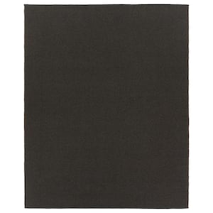 Jaipur Living Sena 9 ft. x 12 ft. Black/Dark Brown Solid Handmade ...