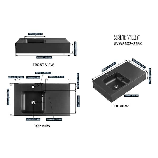 Serene Valley SVS2311MB 23 x 11 Sink Grid Finish: Matte Black