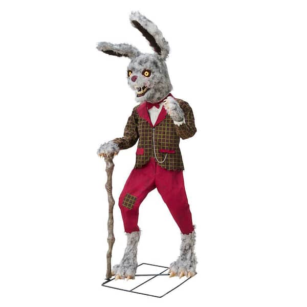ハロウィン ラビット Home Accents Holiday 7 FT Wicked Woods Animated LED Horrifying