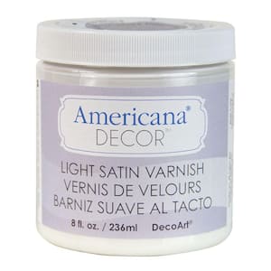 Americana Decor 8 oz. Light Satin Varnish