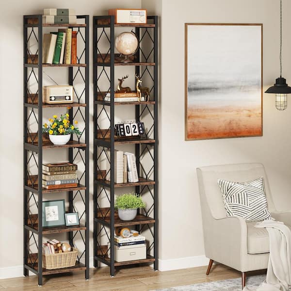 TRIBESIGNS WAY TO ORIGIN Jannelly 79 in. Tall Black Wood and Metal