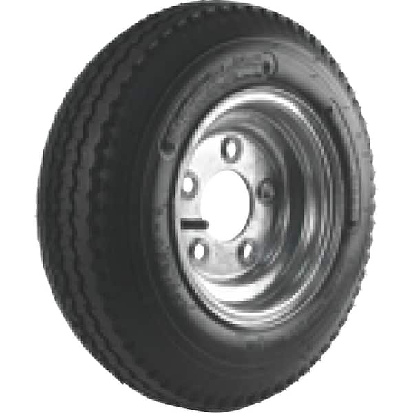 LOADSTAR 480-8 K371 590 lb. Load Capacity Galvanized 8 in. Bias Tire and Wheel Assembly