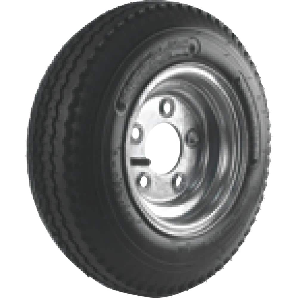 LOADSTAR 570-8 K353 715 lb. Load Capacity Galvanized 8 in. Bias Tire and  Wheel Assembly 30110 - The Home Depot