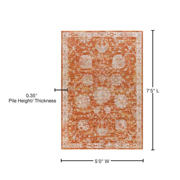 ALLINHOMIE Ultra Premium 5 ft. x 7 ft. Dual Surface Non-Slip Rug Pad  WF-RP-5x7-10 - The Home Depot