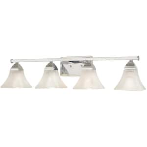 Conspire 4-Light Chrome Bath Light