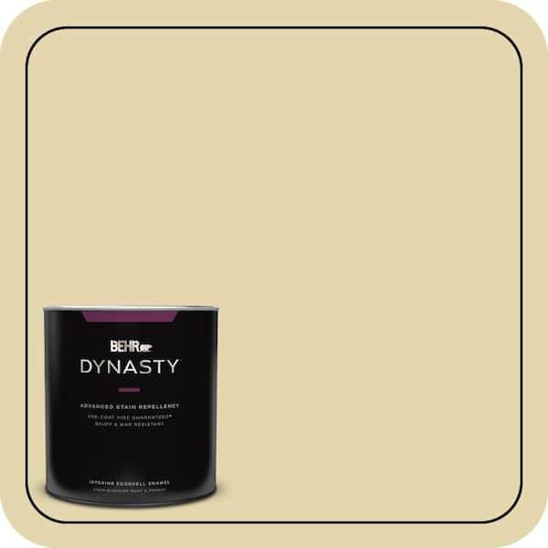 BEHR DYNASTY 1 qt. #M310-3 Champagne Cocktail Eggshell Enamel Interior Stain-Blocking Paint & Primer