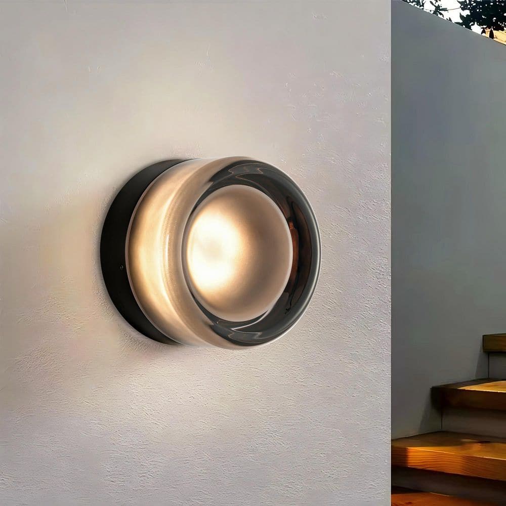 Eva 1-Light LED Smoky Gray Dimmable Mini Wall Sconce price history on PriceWatchPro