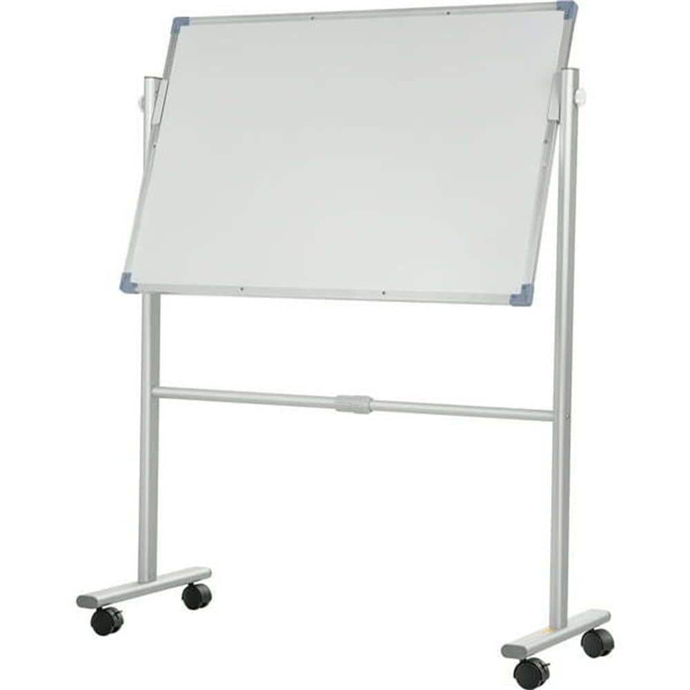 Aoibox 36 in. x 24 in. Double Side Mobile Magnetic Whiteboard Dry Erase  Board Stand, Height Adjustable, Lockable Swivel Wheels SNSA10IN118 - The  Home Depot