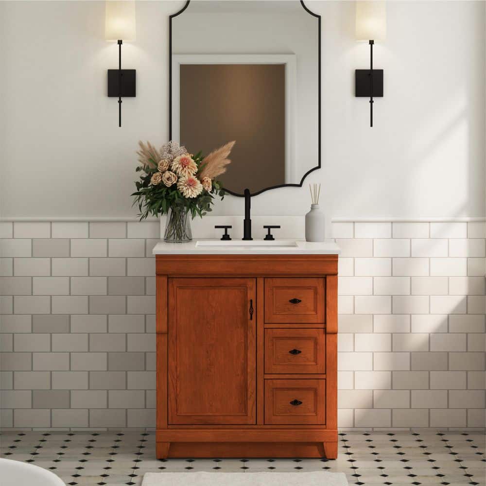 UPC 721015352471 product image for Naples 30 in. W x 21.63 in. D x 34 in. H Bath Vanity Cabinet without Top in  | upcitemdb.com