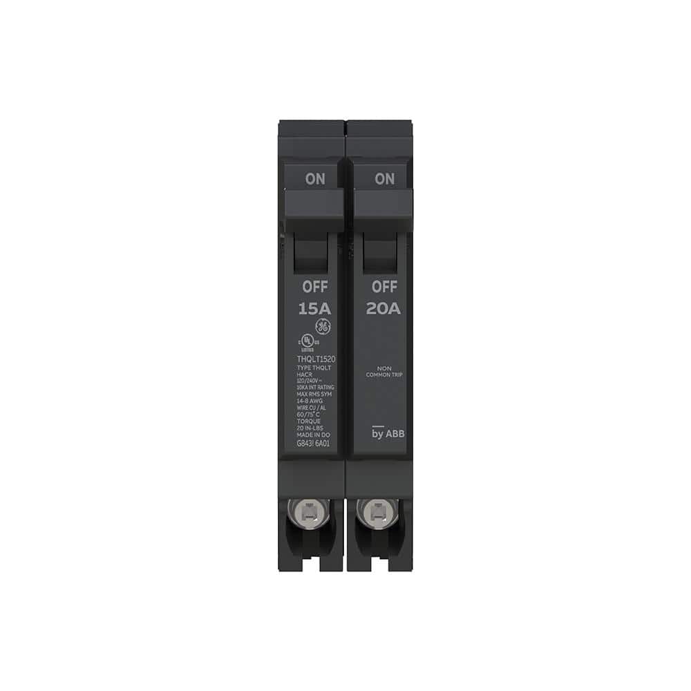 1-15 Amp Single-Pole 1-20 Amp Single-Pole Tandem 120-Volt/240-Volt Circuit 
