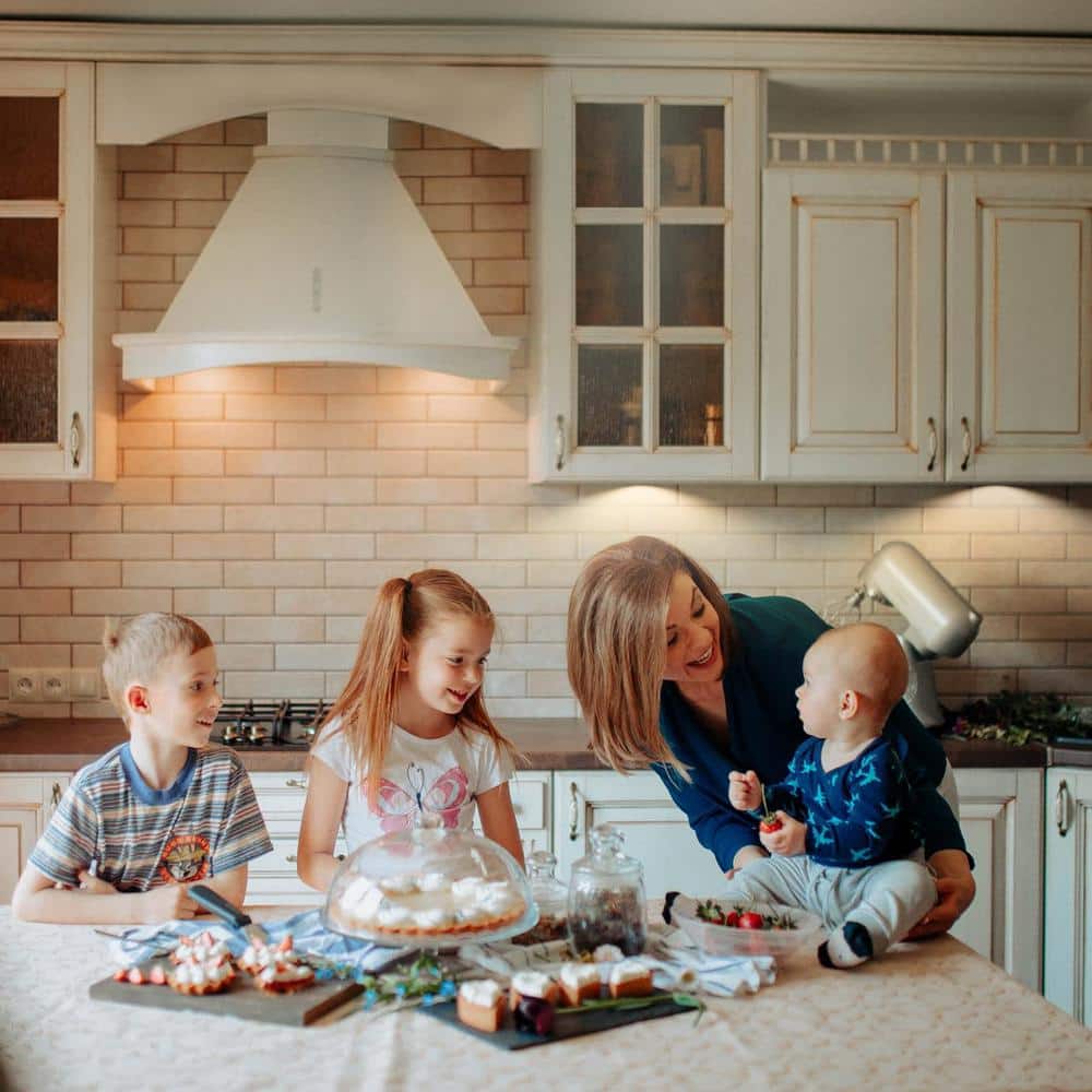 Warm White Aluminum LED Under Cabinet Puck Light 2-Pack