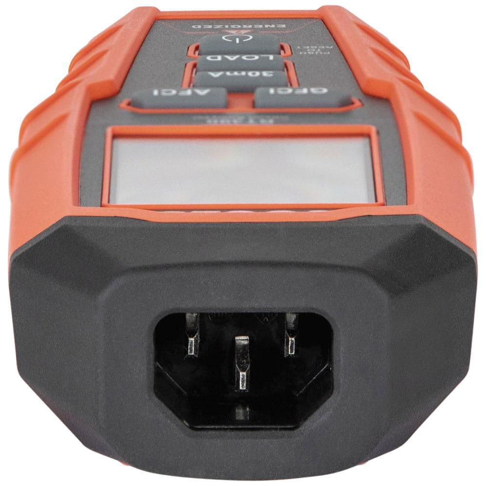 Orange ABS Plastic Digital Circuit Analyzer with LCD Display