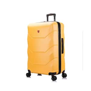 Zonix 30 in. Mustard Lightweight Hardside Spinner Suitcase