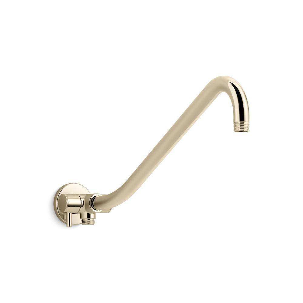 Gooseneck Rainhead Arm with 2-Way Diverter