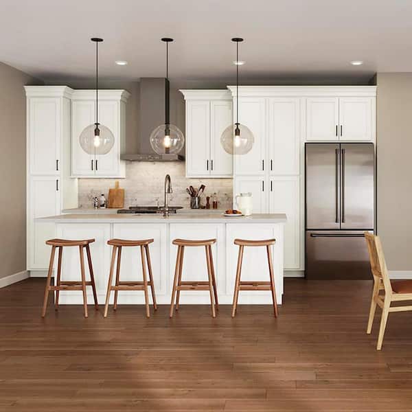 Shaker Partial Overlay in Linen White