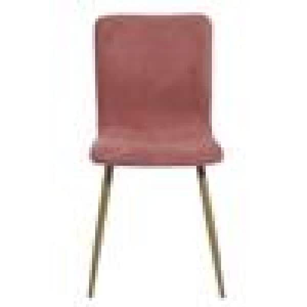 coral upholstered dining chairs