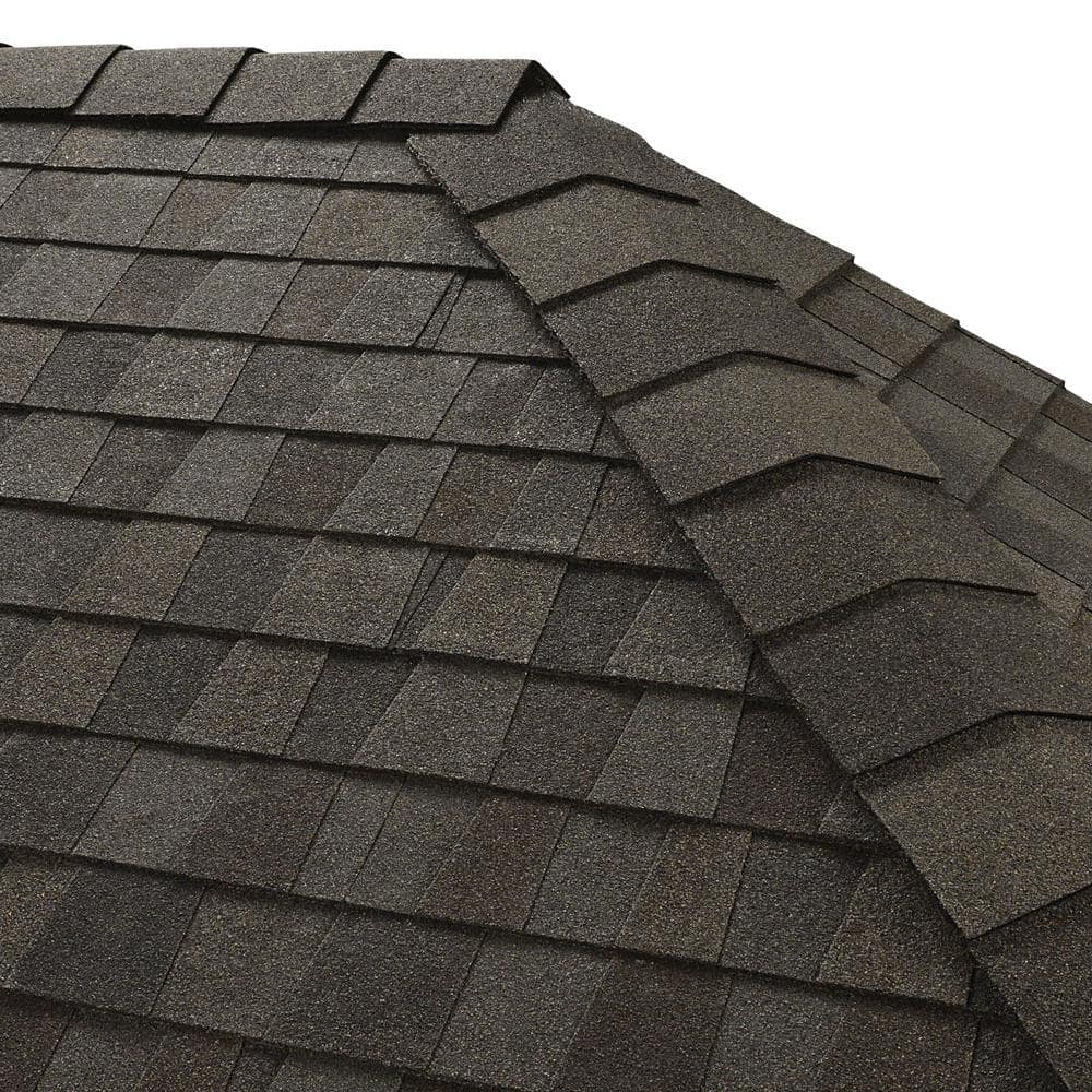 Gaf Timbertex Appalachian Sky Double Layer Hip And Ridge Cap Roofing Shingles 20 Lin Ft Per 4942