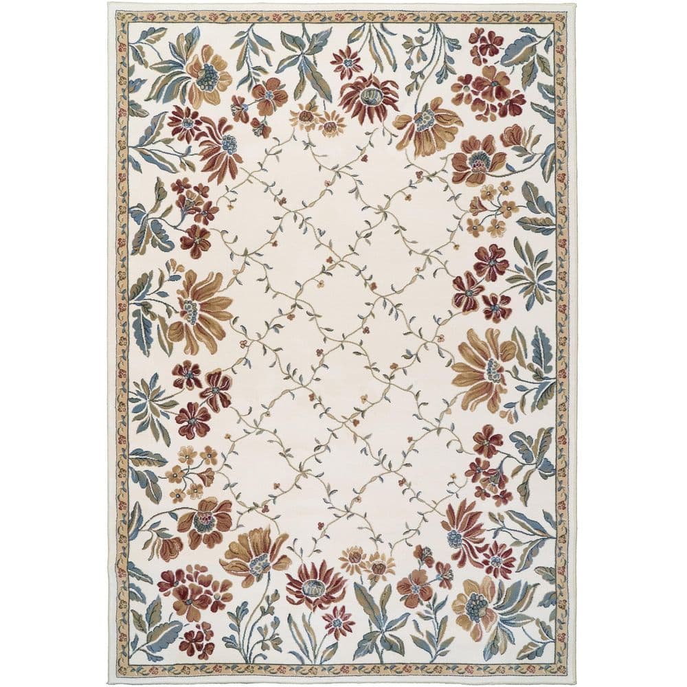 Coughlin Ivory  Doormat 2 ft. x 4 ft. Indoor Area Rug price history on PriceWatchPro