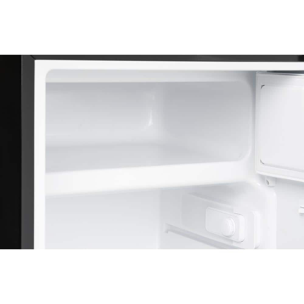 Danby 4.5 cu. ft. Stainless Steel Compact Refrigerator with True Freezer