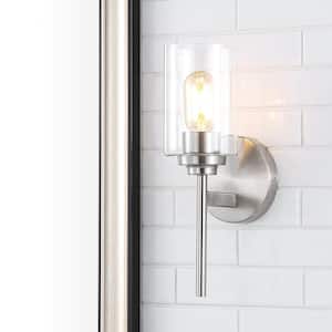 SLV Lighting 152042U DACU 5-1/8" Tall Integrated LED Wall Sconce Silver Gray 