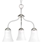 Progress Lighting Classic Collection 3-Light Brushed Nickel Etched 